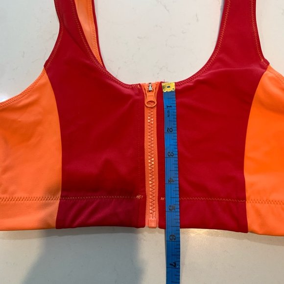 BANDIER X SOLID & STRIPED High Tide Zip Front Bra - Picture 13 of 14